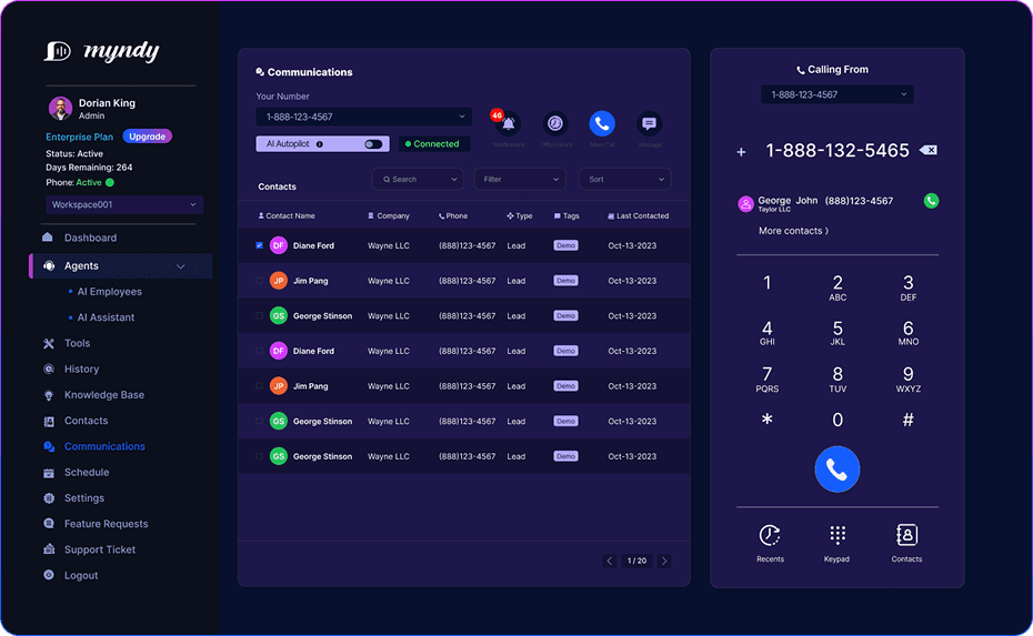 Dashboard preview