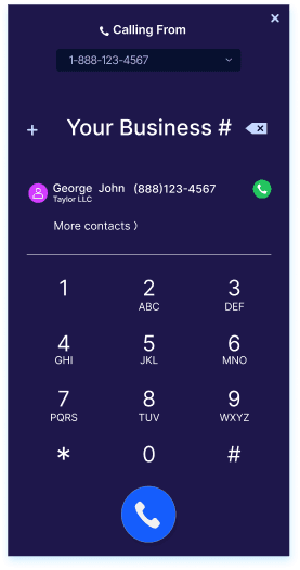 Myndy dialpad preview